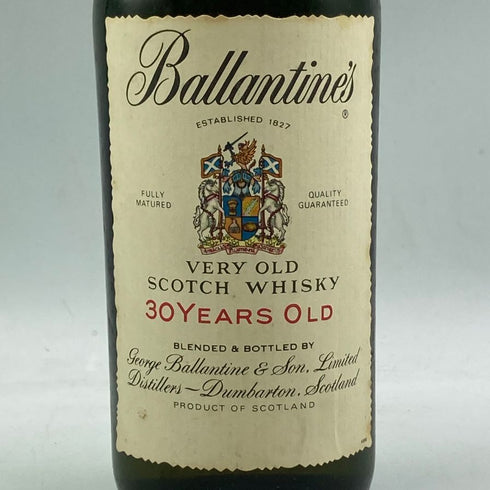バランタイン 30年 ベリーオールド 青青紋章 赤キャップ 750ml 43% Ballantine's VERY OLD スコッチウイスキー【X4】