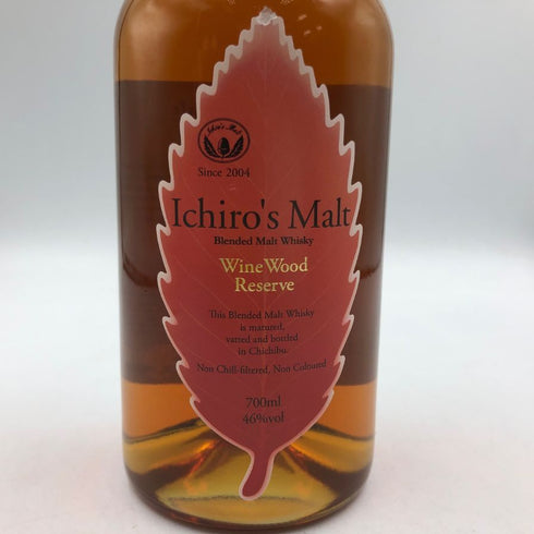 東京都限定◆イチローズモルト ワインウッドリザーブ 700ml 46% Ichiro's Malt Wine Wood Reserve 【P】