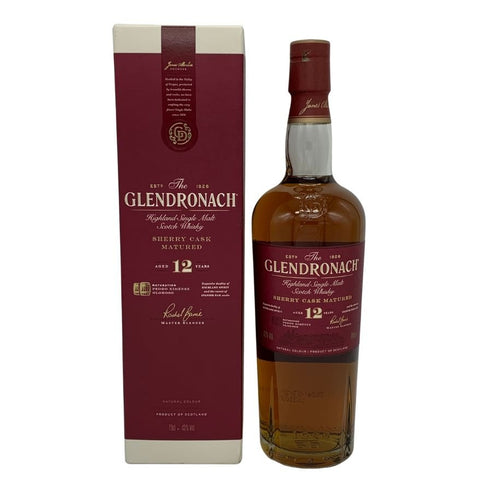 グレンドロナック 12年 シェリーカスク マチュアード 43% 700ml GLENDRONACH ORIGINAL スコッチウイスキー【B2】