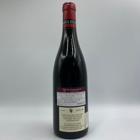 ドメーヌ コント ジョルジュ ヴォギュエ シャンボール ミュジニー プルミエ クリュ 2013 750ml 12.5% Comte Georges de Vogue Chambolle Musigny Premier Cru ブルゴーニュワイン【O1】
