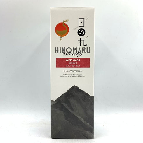 東京都限定◆木内酒造 日の丸 ウイスキー ワインカスク 4003 モルトウイスキー 700ml 48% HINOMARU WHISKY 【X4】