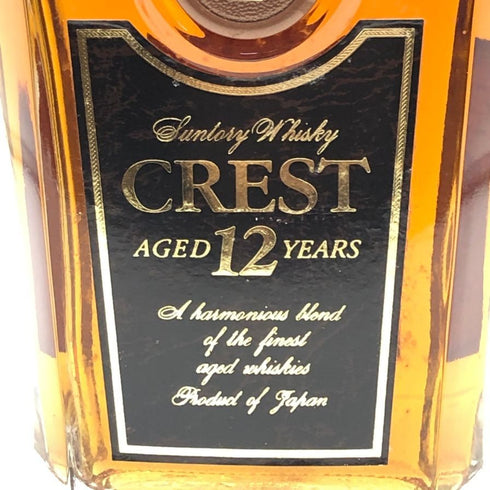東京都限定◆サントリー クレスト 12年 響マーク 700ml 43% SUNTORY CREST 【Y0】