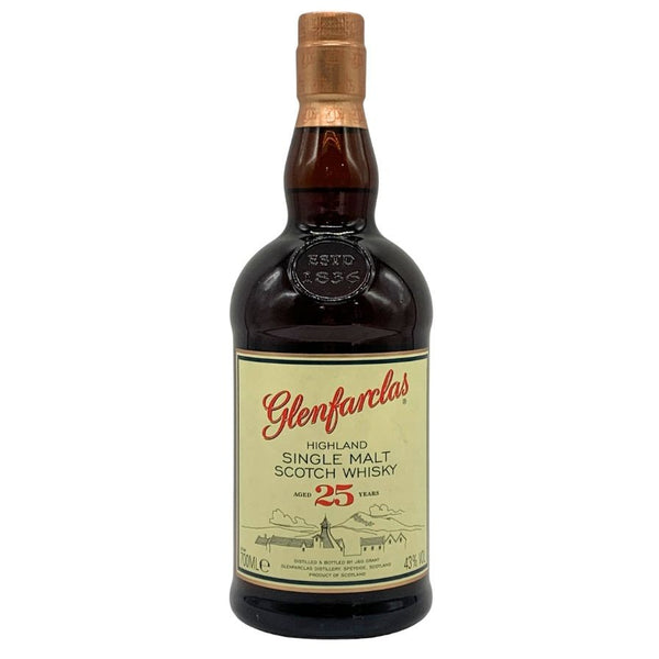 グレンファークラス 25年 700ml 43% Glenfarclas スコッチウイスキー【S0】