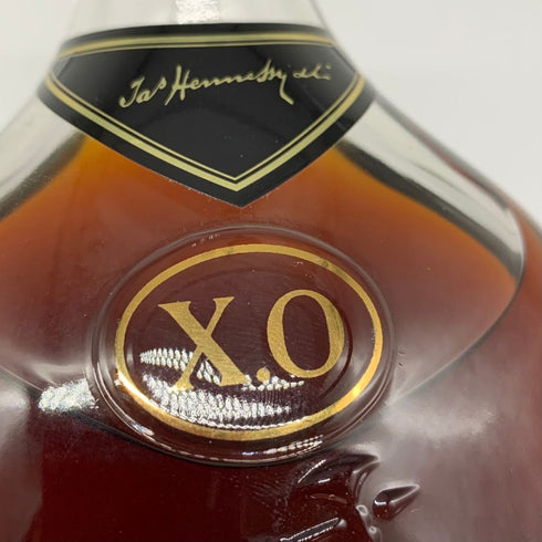 ヘネシーXO クリアボトル 金キャップ 700ml 40% Hennessy コニャック【L1】