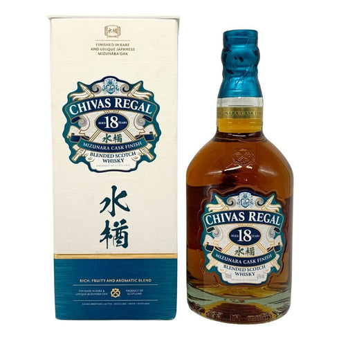 シーバスリーガル 18年 ミズナラ 700ml 43% CHIVAS REGAL MIZUNARA スコッチウイスキー【F4】