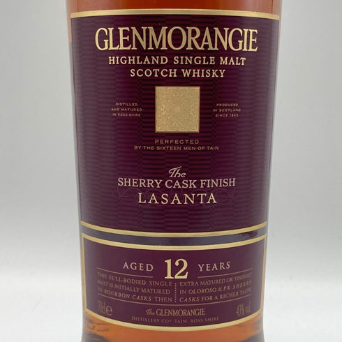 グレンモーレンジィ ラサンタ 12年 シングルモルト 700ml 43% GLENMORANGIE LASANTA スコッチウイスキー【X4】