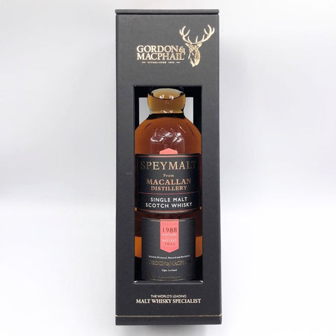 ゴードン&マクファイル スペイモルト フロム マッカラン 1988ー2016 700ml 43% SPEYMALT From MACALLAN GORDON & MACPHAIL 【L4】