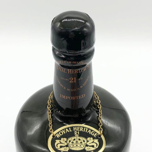 ロイヤル ヘリテージ 21年 陶器ボトル 750ml 43% ROYAL HERITAGE スコッチウイスキー【D】