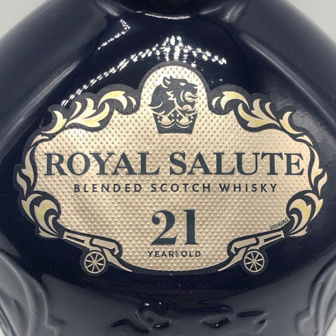 ロイヤルサルート 21年 青陶器ボトル 700ml 40% ROYAL SALUTE スコッチウイスキー1425g【R0】