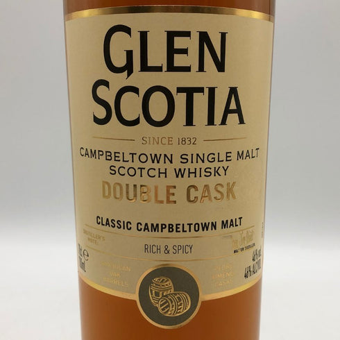 グレンスコシア ダブルカスク リッチ&スパイシー 700ml 46% GLEN SCOTIA DOUBLE CASK Rich&spicy スコッチウイスキー【B4】
