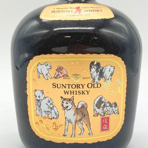 東京都限定◆サントリー オールド 干支ラベル 戌歳 750ml 43% SUNTORY WHISKY OLD 【F1】