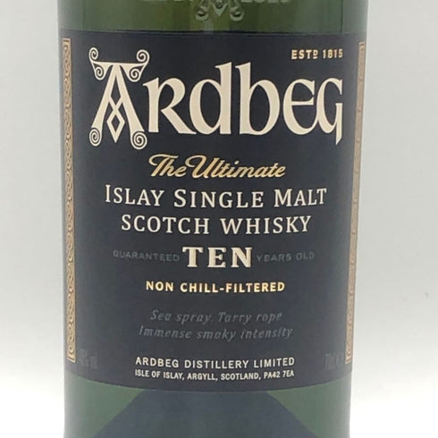 アードベッグ 10年 700ml 46% ARDBEC 10YEARS スコッチウイスキー【K1】