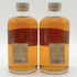 東京都限定◆ニッカ ウイスキー ピュアモルト 蒸留所限定 ブラック レッド 500ml 43% NIKKA WHISKY PURE MALT 2本セット 【Y】