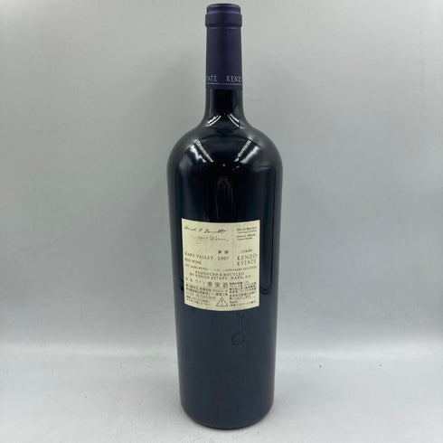 ケンゾー エステート 紫鈴 2007 1500ml 15.8% KENZO ESTATE rindo 【H4】
