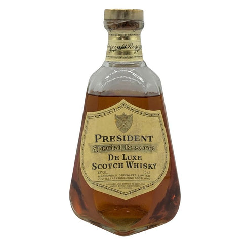 プレジデント スペシャル リザーブ デラックス 750ml 43% PRESIDENT SPECIAL RESERVE DE LUXE スコッチウイスキー【X0】