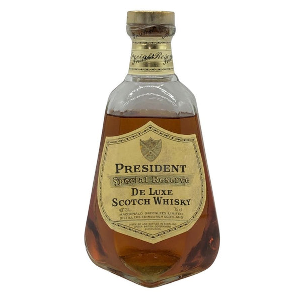プレジデント スペシャル リザーブ デラックス 750ml 43% PRESIDENT SPECIAL RESERVE DE LUXE スコッチウイスキー【X0】