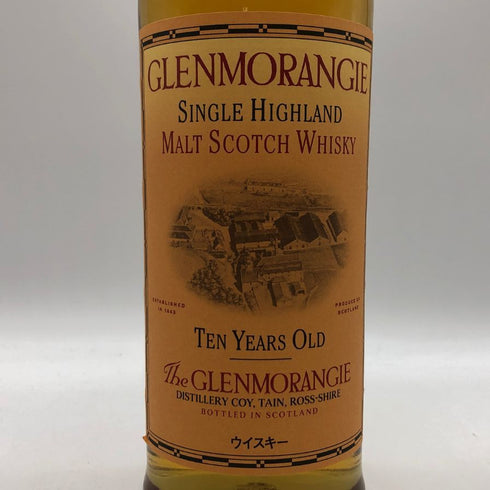 グレンモーレンジ 10年 ハイランドモルト 750ml 43%GLENMORANGIE スコッチウイスキー【D0】