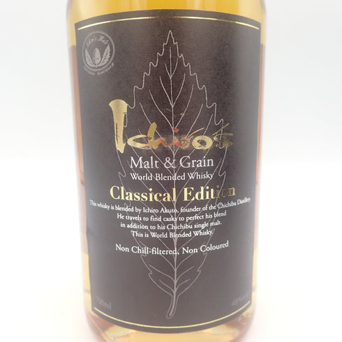 東京都限定◆ベンチャーウイスキー イチローズモルト クラシカル エディション 700ml 48% Ichiro's Malt Classical Edition 【H4】
