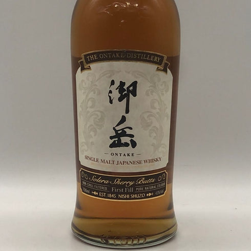 東京都限定◆御岳 シングルモルト ファーストフィル ソレラ シェリーバット 2023 700ml 43% ONTAKE 【I3】