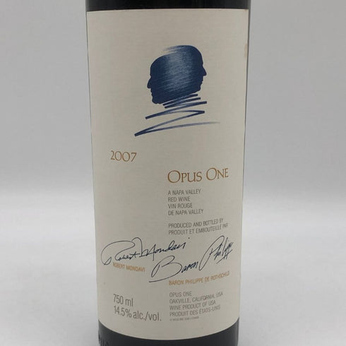 オーパスワン 2007 750ml 14% OPUS ONE カリフォルニアワイン【U1】