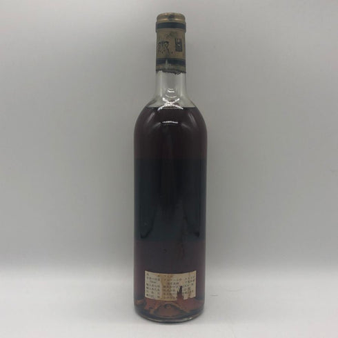 シャトー ギロー ソーテルヌ プルミエクリュ 1985 750ml 14%未満 CHATEAU GUIRAUD 白ワイン【V0】