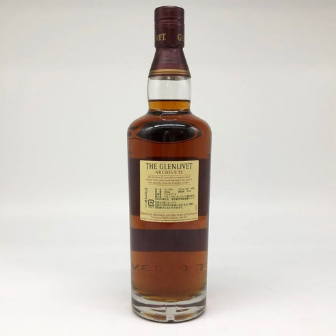 ザ グレンリベット アーカイブ 21年 700ml 43% THE GLENLIVET スコッチウイスキー【G2】