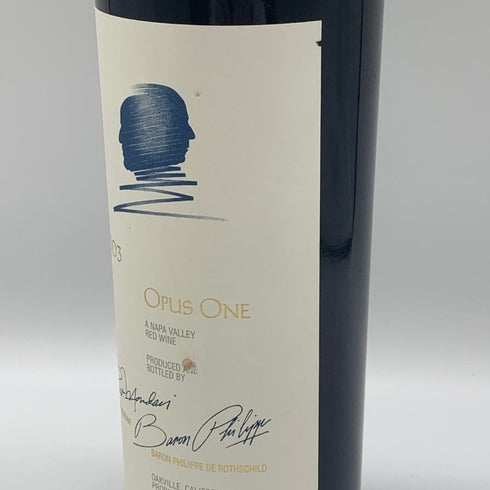 オーパスワン 2003 750ml 14% OPUS ONE カリフォルニアワイン【Z0】