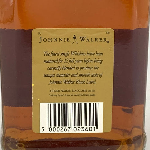 ジョニーウォーカー ブラックラベル 12年 エクストラ スペシャル 1000ml Johnnie Walker BLACK LABEL EXTRA SPECIAL スコッチウイスキー【W】