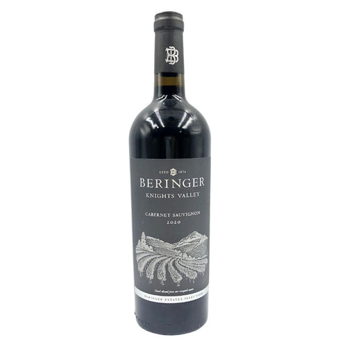 ベリンジャー ナイツ ヴァレー カベルネソーヴィニヨン 2020 750ml 15% Beringer Knights Valley Cabernet Sauvignon カリフォルニアワイン【V】