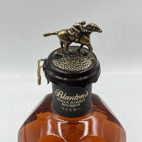 ブラントン シングルバレル ブラックラベル 2023 750ml 40% Blanton's SINGLE BARREL BLACK LABEL バーボン【G3】