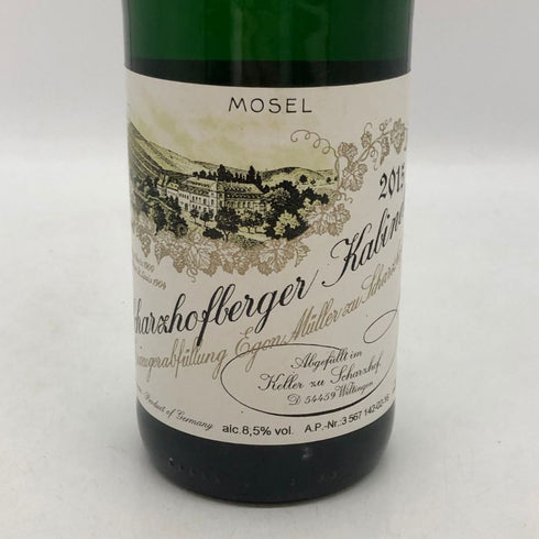 エゴン ミュラー シャルツホーフベルガー カビネット 2015 750ml 8.5% Egon Müller Scharzhofberger Riesling Kabinett 白ワイン【U4】