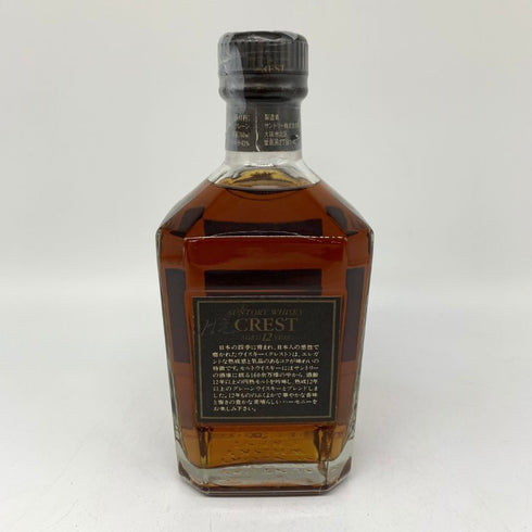 東京都限定◆サントリー クレスト 12年 旧ボトル 750ml 43% SUNTORY 【L】