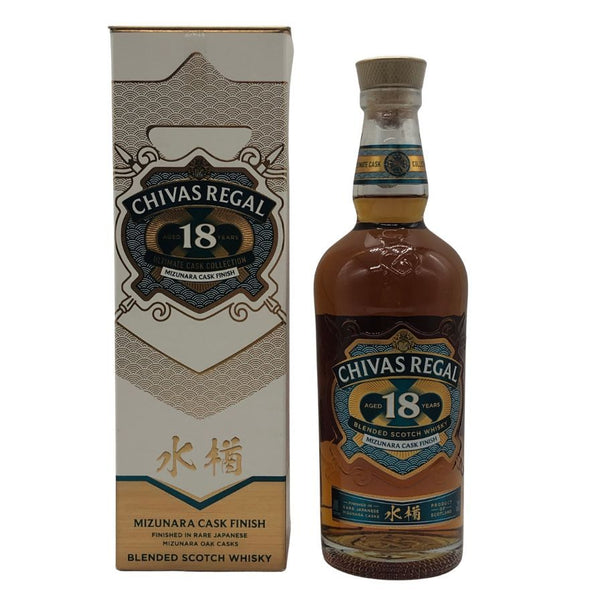 シーバスリーガル 18年 ミズナラ カスクフィニッシュ 700ml 40% CHIVAS REGAL MIZUNARA CASK FINISH スコッチウイスキー【M2】