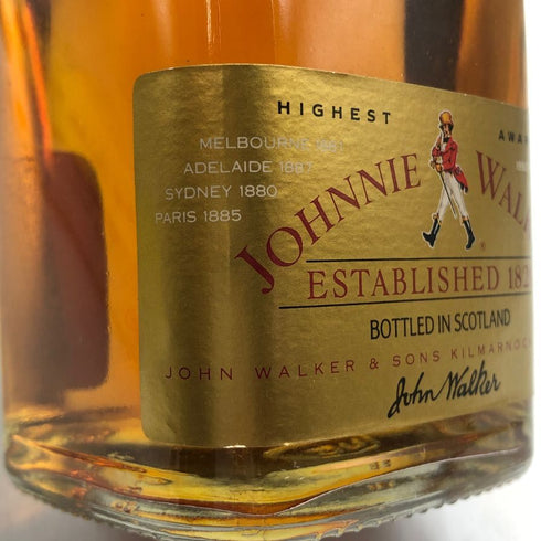 ジョニー ウォーカー レッドラベル 赤金キャップ 750ml 43% Johnnie Walker RED LABEL スコッチウイスキー【E3】