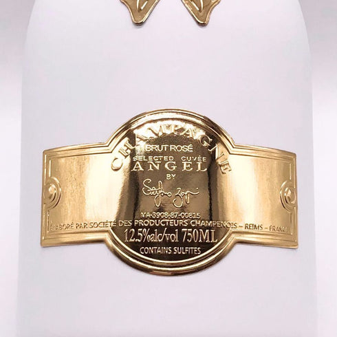 エンジェル ブリュット ロゼ ホワイト ゴールド ホリデーエディション ファータイプ 750ml 12.5% ANGEL NV Brut Rose White Holiday Edition Gold シャンパン【N4】