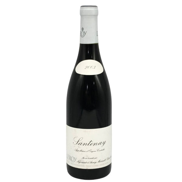 メゾン ルロワ サントネイ 2003 750ml 13% Maison Leroy Santenay 白ワイン【B1】