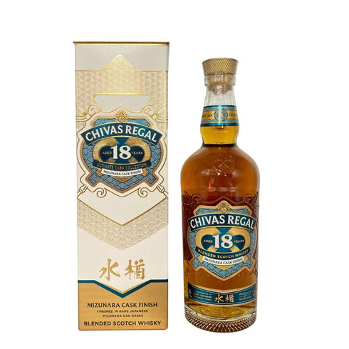 シーバスリーガル 18年 ミズナラ カスクフィニッシュ 700ml 40% CHIVAS REGAL MIZUNARA CASK FINISH スコッチウイスキー【F4】
