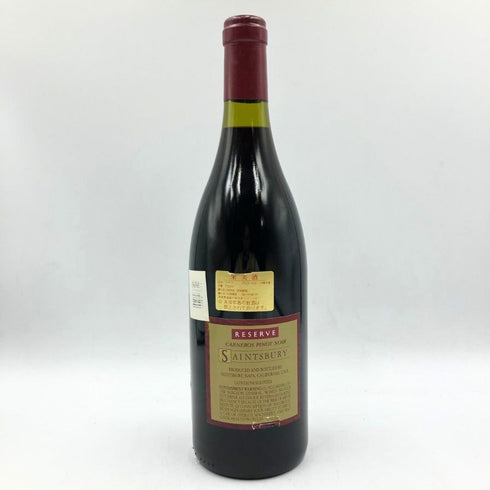 セインツベリー リザーヴ カーネロス ピノノワール 1995 750ml 13.5% Saintsbury Reserve Carneros Pinot Noir カリフォルニアワイン【U】