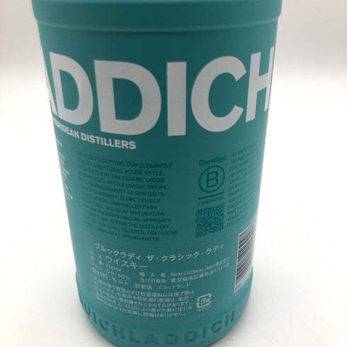 ブルックラディ ザ クラシック ラディ 700ml 50% BRUICHLADDICH THE CLASSIC LADDIE【SKU】