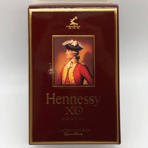 ヘネシーXO クリアボトル 金キャップ 350ml Hennessy コニャック【D1】