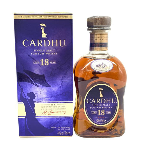 カーデュ 18年 シングルモルト スペイサイド 700ml 40% CARDHU SINGLE MALT スコッチウイスキー【N4】