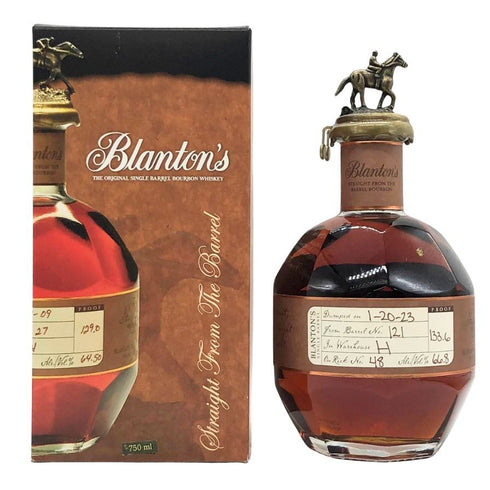 ブラントン ストレート フロム ザ バレル 2023 750ml 66.8% Blanton's Straight From The Barrel バーボン【E】