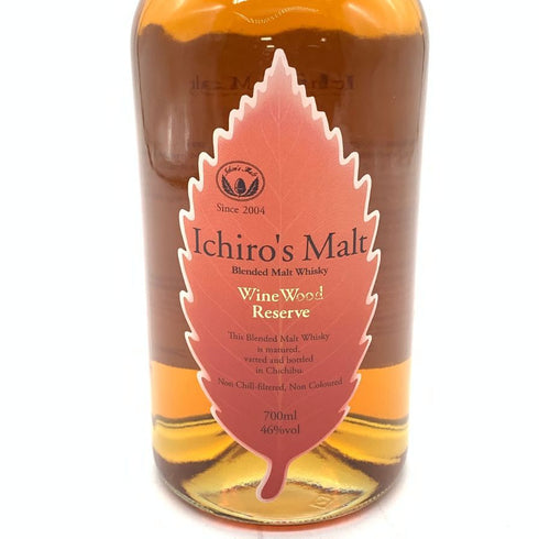 東京都限定◆イチローズモルト ワインウッドリザーブ 700ml 46% Ichiro's Malt Wine Wood Reserve 【O】