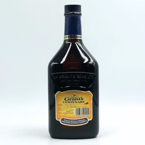 グランツ センテナリー デラックス 750ml 43% Grants スコッチウイスキー【D1】