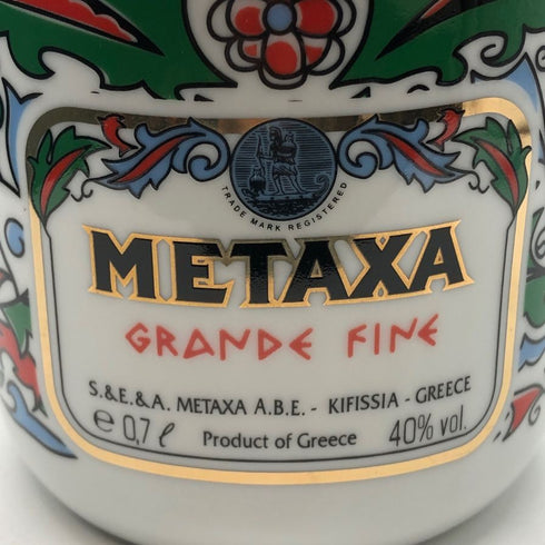 メタクサ グランド ファイン 陶器ボトル 700ml 40% Metaxa Grand Fine ブランデー1419g【O0】