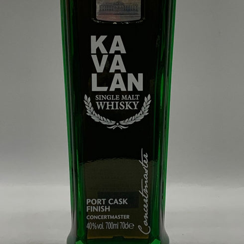カヴァラン カバラン シングルモルト ポートカスクフィニッシュ コンサートマスター 700ml 40% KAVALAN SINGLE MALT PORT CASK FINISH CONCERTMASTER ウイスキー【C3】