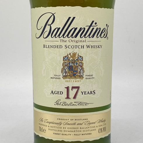 バランタイン 17年 並行品 700ml 40% BALLANTINE'S スコッチウイスキー【T】