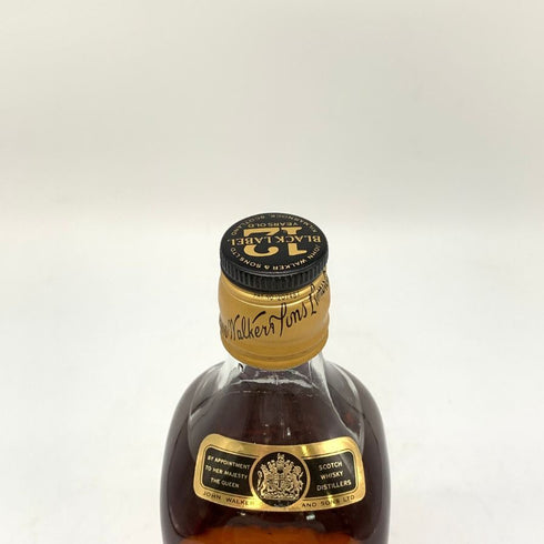 ジョニーウォーカー ブラックラベル 12年 エクストラ スペシャル 黒金キャップ 750ml 43% Johnnie Walker BLACK LABEL EXTRA SPECIAL スコッチウイスキー【X4】