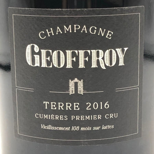 ルネジョフロワ 1er キュミエール ミレジム テール 2016 750ml 12.5% Goeffroy シャンパン【O0】