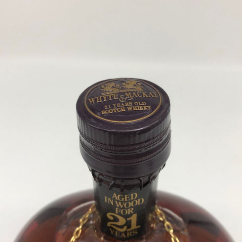ホワイト&マッカイ 21年 750ml 43% WHYTE&MACKAY スコッチウイスキー【X0】